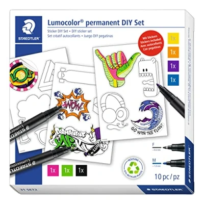 Afbeelding van STAEDTLER Lumocolor permanent DIY ART set (317/318)
