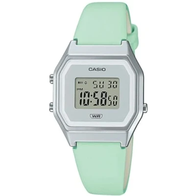 Afbeelding van Casio Digital Digitaal horloge, Dames, Maat: One Size, Pastel green