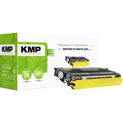 Afbeelding van KMP Toner vervangt Brother TN 2000, TN2000 Compatibel Zwart 2500 bladzijden B T10 1159,0000
