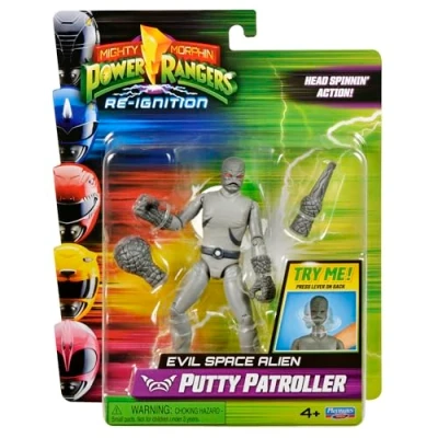 Afbeelding van Mighty Morphin Power Rangers Figurine Putty Patroller Action Figure (Evil Space Alien)