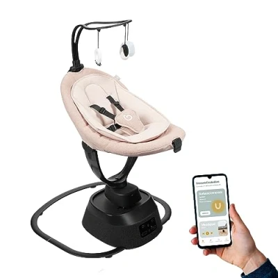 Afbeelding van Babymoov Wipstoel Swoon Evolution Connect Mocca