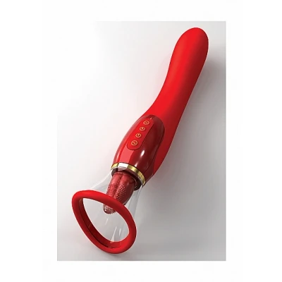 Afbeelding van Clitoris en Tepel Zuiger G spot Vibrator Luxury Edition