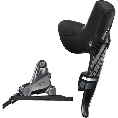 Afbeelding van Remgreep rechts SRAM force 22 disc flat mount 1800mm achterrrem ZWART