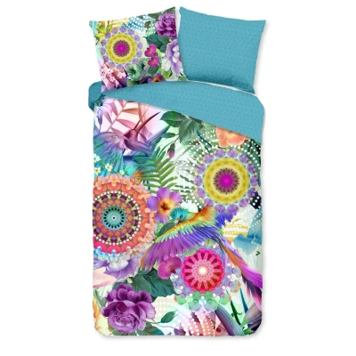 Afbeelding van HIP Collection Aviva Dekbedovertrek Eenpersoons 140x200/220 cm Multi