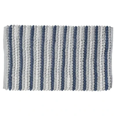Afbeelding van Sealskin Bright Badmat 50x80 cm Polyester Blauw