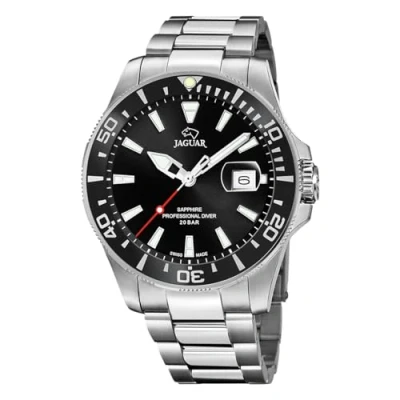 Afbeelding van Jaguar Executive horloge heren Zwart diameter 43.5 mm roestvrij staal