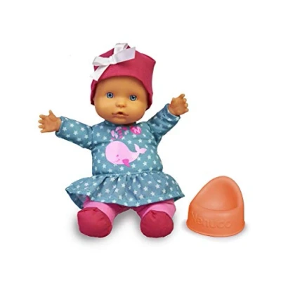 Afbeelding van Nenuco Baby Talks, wij doen pipi! Pop met geluiden voor meisjes en jongens vanaf 1 jaar (Famosa 700016281)