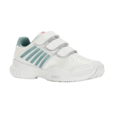 Afbeelding van K Swiss Court Express Strap Omni Meisjes Tennisschoen Maat 28