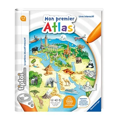 Image de Livre interactif Mon premier Atlas Tiptoi Ravensburger