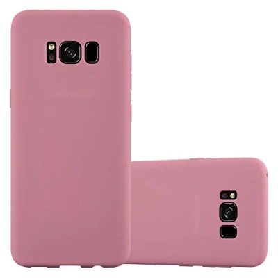 Afbeelding van Cadorabo Hoesje geschikt voor Samsung Galaxy S8 PLUS in CANDY ROZE Beschermhoes gemaakt van flexibel TPU silicone Case Cover