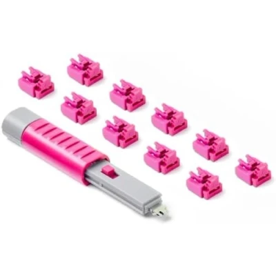 Afbeelding van Smart Keeper Essential RJ45 Port Lock (10x) + Key Basic (1x) Roze