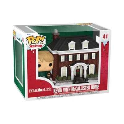 Afbeelding van Funko Pop! Town: Home Alone Kevin McCallister With Vinyl figuur om te verzamelen Cadeau idee Officiële Producten Speelgoed voor Kinderen en Volwassenen Filmfans