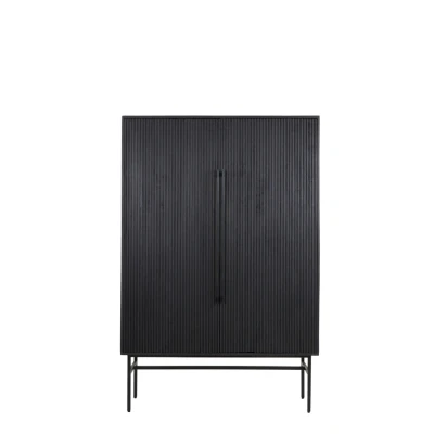 Afbeelding van Light &amp; Living Kast ABAGE 120x40x180cm Zwart