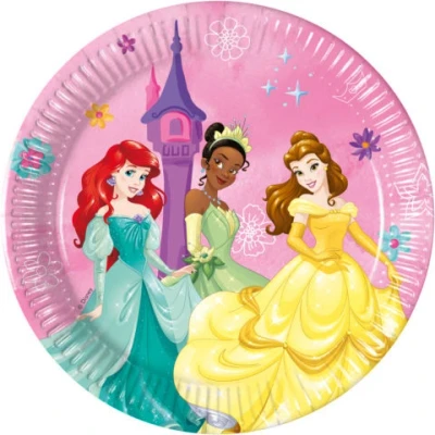Image de Assiettes de Princesse Vis ton histoire 19.5cm 8 pièces
