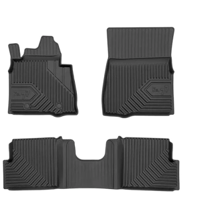 Afbeelding van M MOTOS Rubberen vloermatten voor Mercedes G klasse W463 1990 2018. Verbeter je reiscomfort met de zwarte antislip automat alle weersomstandigheden, bescherming tegen vuil