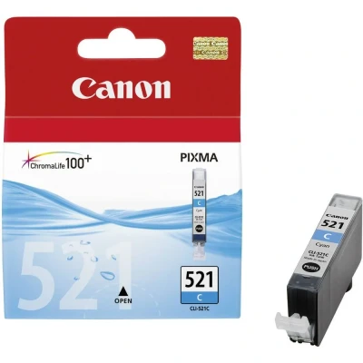 Afbeelding van Canon CLI 521C Inktcartridge Cyaan