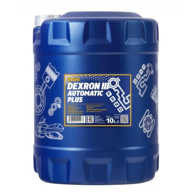 Afbeelding van MANNOL Dexron III Automatic, Plus MN8206 10 ATF Olie Rood