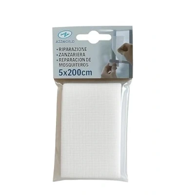 Afbeelding van A2ZWORLD reparatietape voor muggennet, zelfklevend, muggennetten (wit, 50 x 2 m)