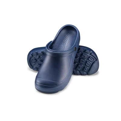 Afbeelding van ESTRO Sabot de Jardin Homme Mules Sabots Jardinage Chaussure F08 (45 EU, Bleu Foncé)