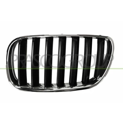 Afbeelding van PRASCO BM8032004 Grille Auto Links Chroom/zwart BMW: X3
