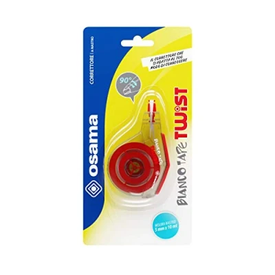 Afbeelding van OSAMA Biancotape Twist correctieband, 10 m, verschillende kleuren