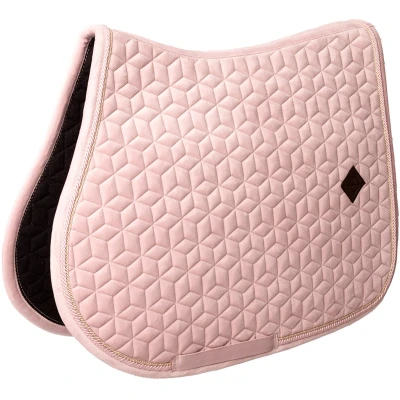 Afbeelding van Kentucky Zadeldekje Velvet Springen Soft Rose Full Agradi.be