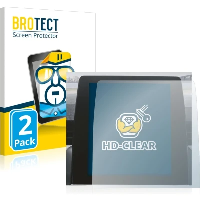 Afbeelding van BROTECT Screenprotector voor Renault Zoe 2020 Easy Link 9.3&quot; Folie Beschermfolie transparant (2 Stuks)