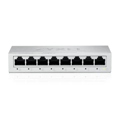 Afbeelding van Zyxel GS 108BV5 EU0101F netwerk switch Unmanaged L2 Gigabit Ethernet (10/100/1000)