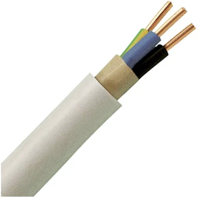 Afbeelding van Kopp 150810841 Mantelkabel NYM J 3 G 1.50 mm² Grijs 10 m