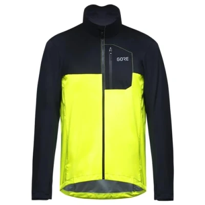 Afbeelding van Windvest Gore Spirit maat S Zwart fluogeel