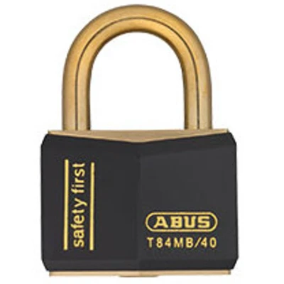 Afbeelding van ABUS T84MB hangslot met 2 sleutels Zwart