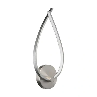 Afbeelding van EGLO Palozza 1 Wandlamp LED 17 cm Nikkelmat