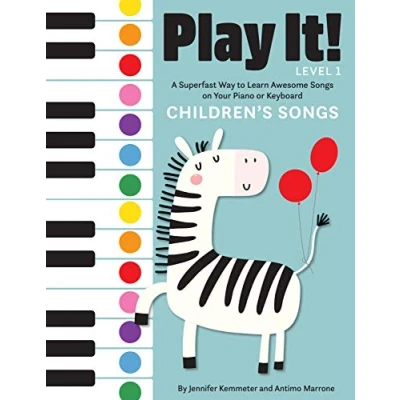 Afbeelding van Play It Children&#039;s Songs A Superfast Way to Learn Awesome on Your Piano or Keyboard