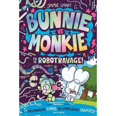 Image de Bunnie vs Monkie en de robotravage