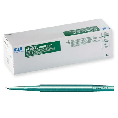 Afbeelding van KAI Curette 3,0 mm Ø 20 stuk