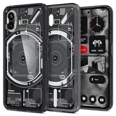 Afbeelding van Spigen Ultra Hybrid beschermhoes compatibel met Nothing Phone (2) Zero One