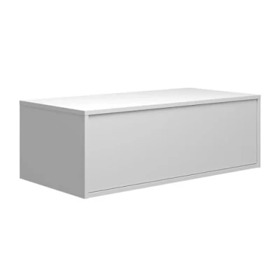 Afbeelding van Vente unique Hangend badkamermeubel Wit 94 cm TEANA II L x H 32 D 47