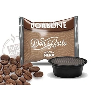 Afbeelding van Caffè Borbone Lavazza a Modo Mio koffiecapsules, 50 compatibele Italiaanse espresso, gemaakt in Napels
