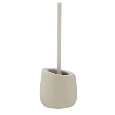 Afbeelding van Wenko Toiletborstel En Houder Badi 13,5 X 38 Cm Keramiek Beige