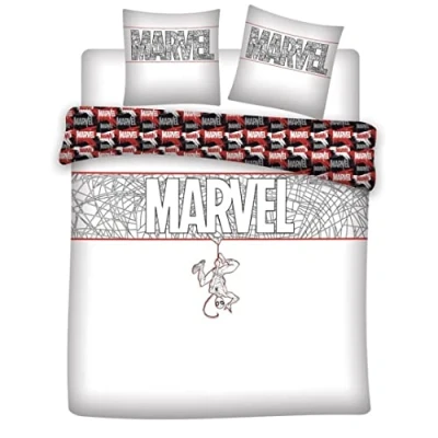 Afbeelding van Marvel Dekbedovertrek, Spider Man Lits Jumeaux 240 x 220 cm Katoen