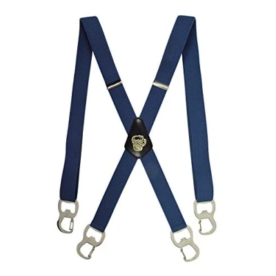 Afbeelding van Olata X bretels met geïntegreerde flesopener en karabijnhaken, 2,5 cm, Blauw, Eén maat