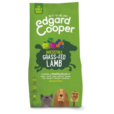 Afbeelding van Edgard&amp;Cooper Irresistible Grass Fed Lamb Adult Lam&amp;Appel&amp;Wortel Hondenvoer 12 kg