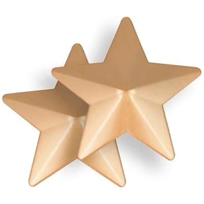 Afbeelding van Coquette ACCESSORIES Chic Desire Nipple Covers Golden Stars Kinky Fetish BDSM Bondage Sex Toy for Woman
