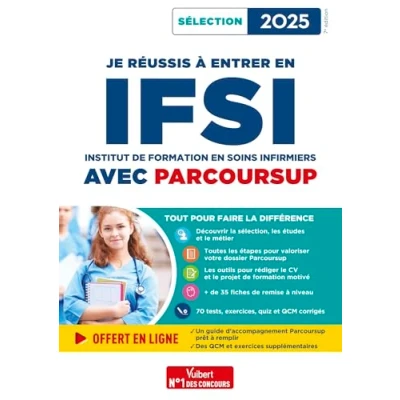 Afbeelding van JE REUSSIS A ENTRER EN IFSI AVEC PARCOURSUP