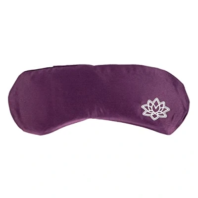 Afbeelding van Bodhi Zacht oogkussen, met lavendel en lijnzaadvulling, oogmasker, voor yoga, ontspanning meditatie, overtrek van maco satijn of zijde, wellness thuis