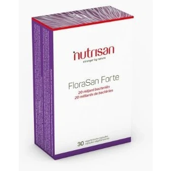 Afbeelding van Nutrisan Florasan Forte (Probiotica) 30CP