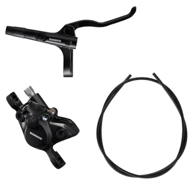 Afbeelding van Shimano Non Series MTB BR MT200 / BL gezuiverde remhendels paalklauw, zwart, rechts, één maat, VARMT200