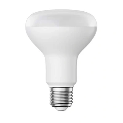 Afbeelding van ledscom.de Ledlamp E27, R80, warmwit (2700 K), 10 W, 935 lm, mat, LED, gloeilamp, E27 fitting, spaarlamp, kunststof, reflector, spot, schijnwerper, spotlamp, lamp