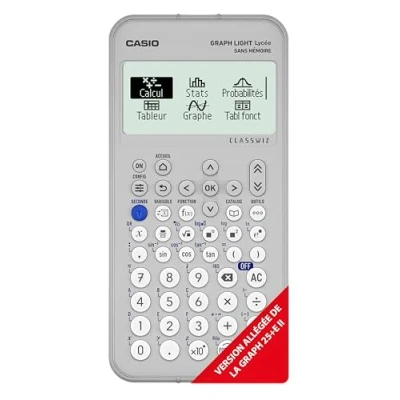 Image de Calculatrice scientifique Casio Graph Light Gris