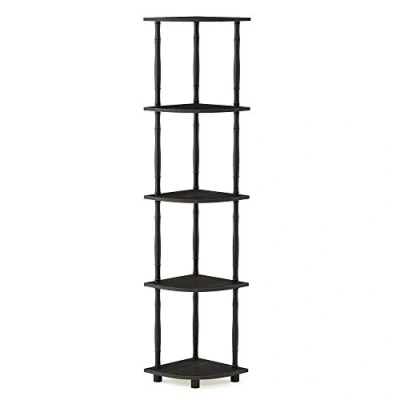 Afbeelding van Furinno Houten rek, geen gereedschap nodig, espresso/zwart, eenheidsmaat
